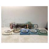 23 Decorative Plates and Figurines