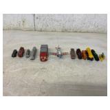 Vintage Diecast Vehicles and Plane