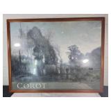 Framed and Matted Corot Art Print