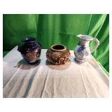 Ceramic Vessels and Pitcher