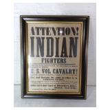 Framed Recruitment Poster Reproduction