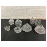 Pressed Glass Tableware Pieces