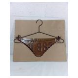 Recycled Tin Art Wall Hanging with Hanger