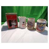 Ceramic Beer Steins and Pitchers