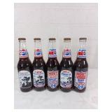 5 Pepsi Richard Petty Commemorative Bottles