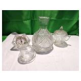 Cut Glass Decorative Items