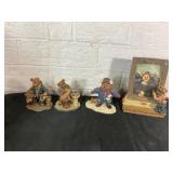Teddy Bear Figurines and Artwork