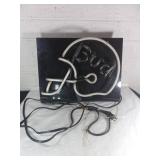 Budweiser Football Helmet Neon Light