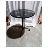 Round Table with Butterfly Motif