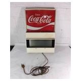 Coca-Cola Advertising Digital Wall Clock