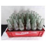 Plastic Coca-Cola Crate with 24 Bottles