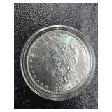1889 Morgan Silver Dollar in Protective Case