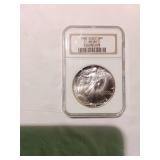 NGC Graded MS69 1992 American Eagle Silver Dollar