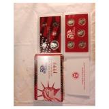 1999 United States Mint Silver Proof Set