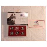2008 United States Mint Silver Proof Quarter Set