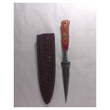 Damascus Blade Dagger with Sheath