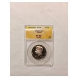 1988-S Kennedy Half Dollar, ANACS PF69