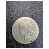 1927 Peace Silver Dollar Coin