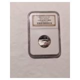 2005-S Silver 25C West Virginia PF69 Ultra Cameo