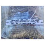 ACDelco Silver Brake Rotor and Hub Assembly