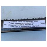 Luverne Black Aluminum 36-Inch Grip Step Board