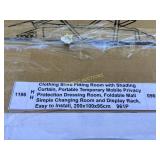 Portable Dressing Room With Shading Curtain