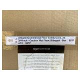 AmazonCommercial Floor Safety Cone Set, Bilingual