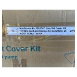 Mxclimate 4in 25ft PVC Line Set Cover Kit