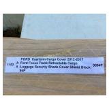 Ford Focus Trunk Retractable Cargo Cover 2012-2017