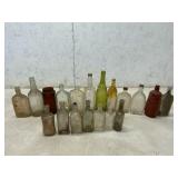 19 Mixed Glass Bottles and Jars