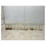 12 Ball Glass Mason Jars