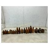 20 Assorted Glass Bottles and Jars
