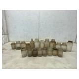 20 Vintage Glass Mason Jars