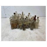 Vintage Glass Bottles and Jars