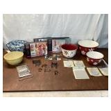 Mixing Bowls, Tools, and Baking Accessories