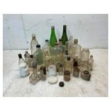 33 Glass Bottles and Jars