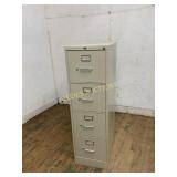 Metal Four-Drawer Filing Cabinet with Locking Mech