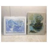 Landscape Paintings, Signed ï¿½F10ï¿½