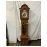 Colonial Grandfather Clock with Pendulum
