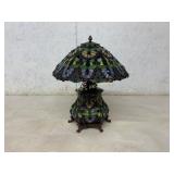 Tiffany-Style Stained Glass Table Lamp