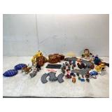Toys Including Figures and Tracks