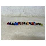 20 Die-Cast Toy Vehicles