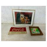 Coca-Cola and Banana Split Wall Dï¿½cor