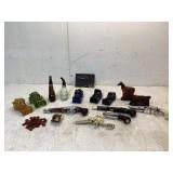 17 Avon Glass Decanter Bottles