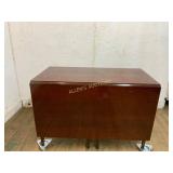 Mahogany Drop Leaf Dining Table