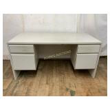 Metal Office Desk with Four Drawers