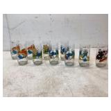 10 Smurf-Themed Glass Tumblers