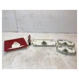 6 Emmett Kelly and Spode Christmas Items