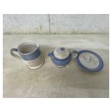 Italian Hand-Painted Ceramic Tea Set
