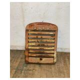 Ford Truck Metal Grille with Rust Patina